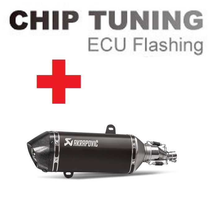 Vespa GTS 125 2017-2020 Ajuste de Flash ECU de alto desempenho+Akrapovic S-VE125SO1-HZBL (Stage 3) Vespa GTS 125 2017-2020 Ajuste de Flash ECU de alto desempenho+Akrapovic S-VE125SO1-HZBL (Stage 3)