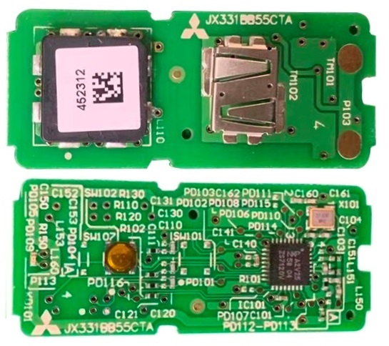 Yamaha Xmax x-max smart key fob pcb layer intern