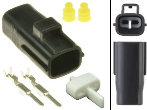 2 pin power connector ZERO motorbike connector (10-0750401) 2 pin power connector ZERO motorbike connector (10-0750401)