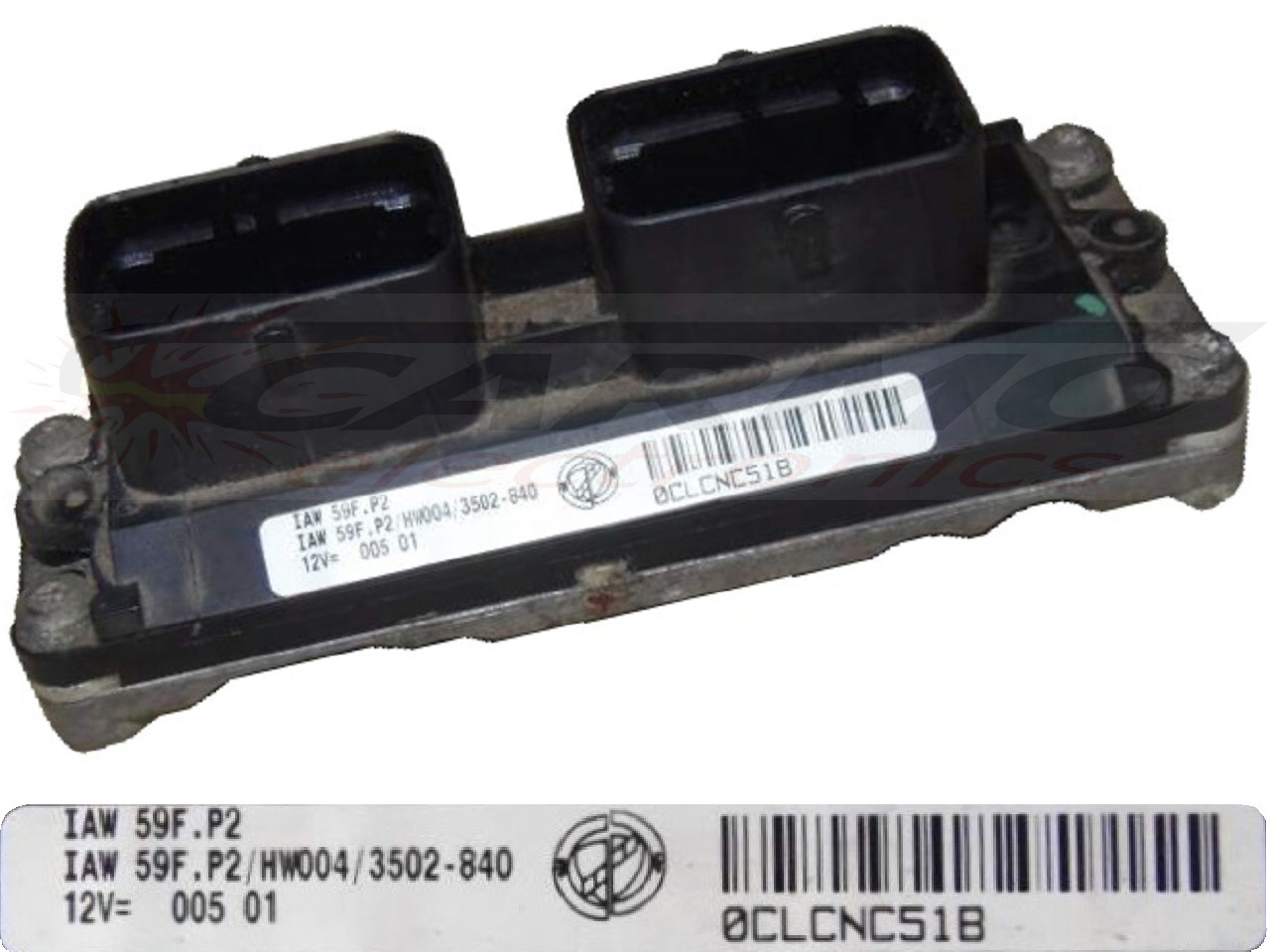 Fiat Panda 1.1 Unidade de computador do motor ECU ECM CDI (IAW59F.P2, IAW-59F-P2)