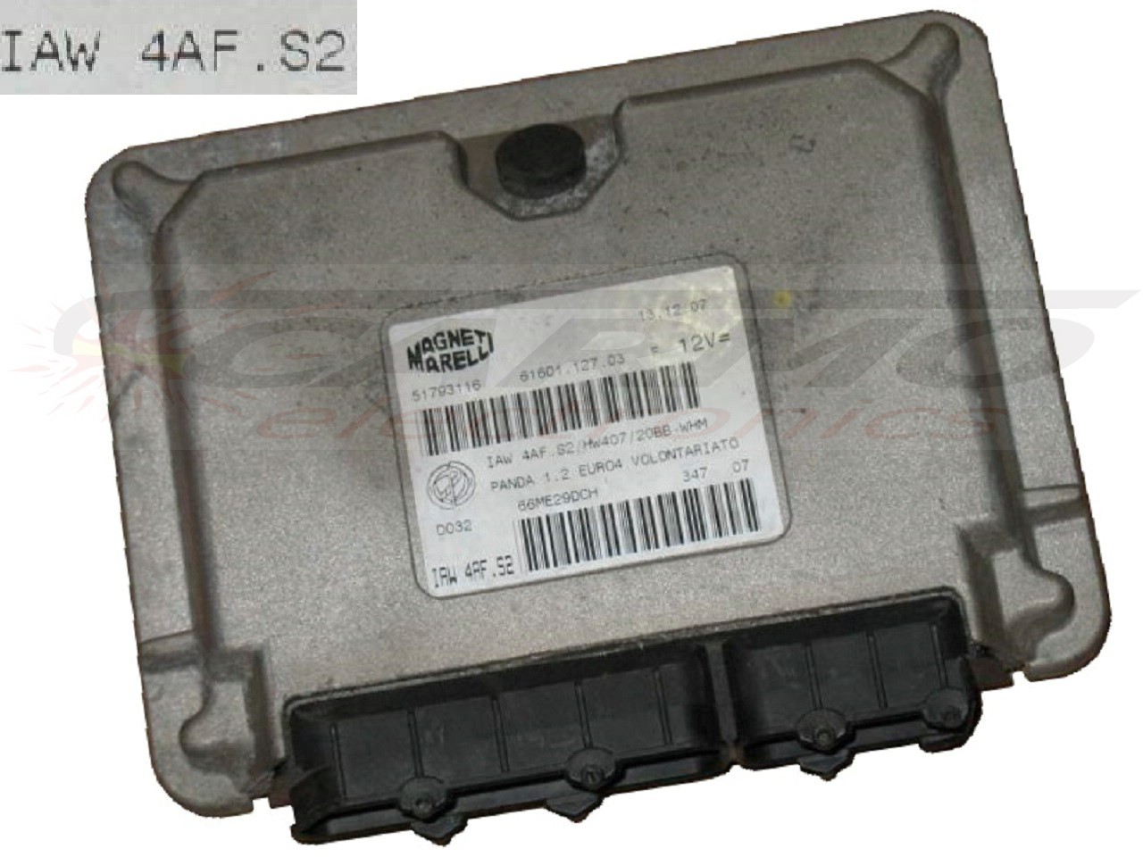 Fiat Panda 1.2 8V injection ECU ECM CDI black box computer brain (IAW4AF.S2, IAW 4AF.S2, IAW 4AF.SP)