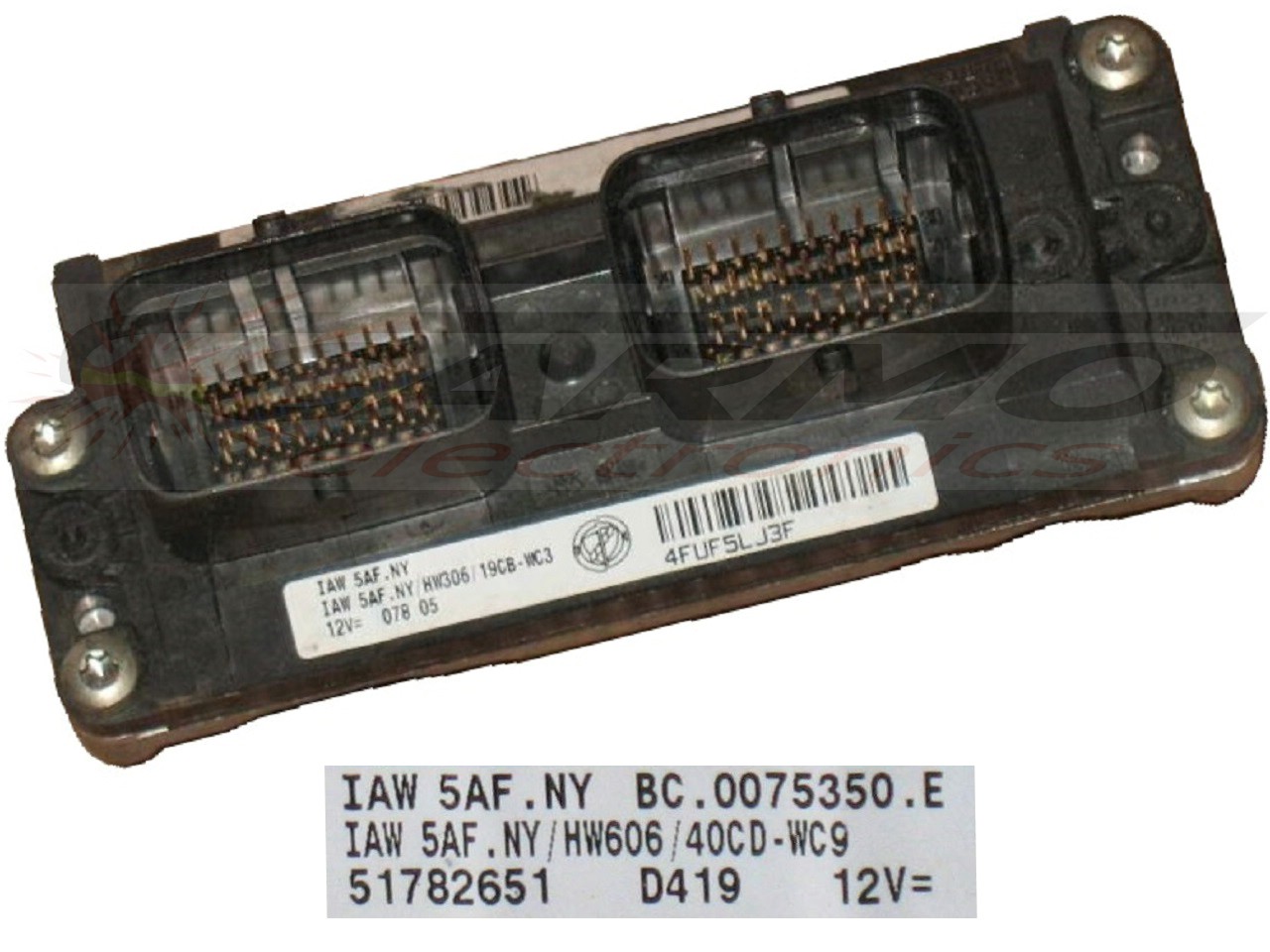 Lancia Y 1200 Unidade de computador do motor ECU ECM CDI (IAW 5AF.NY, IAW-5AF-NY)