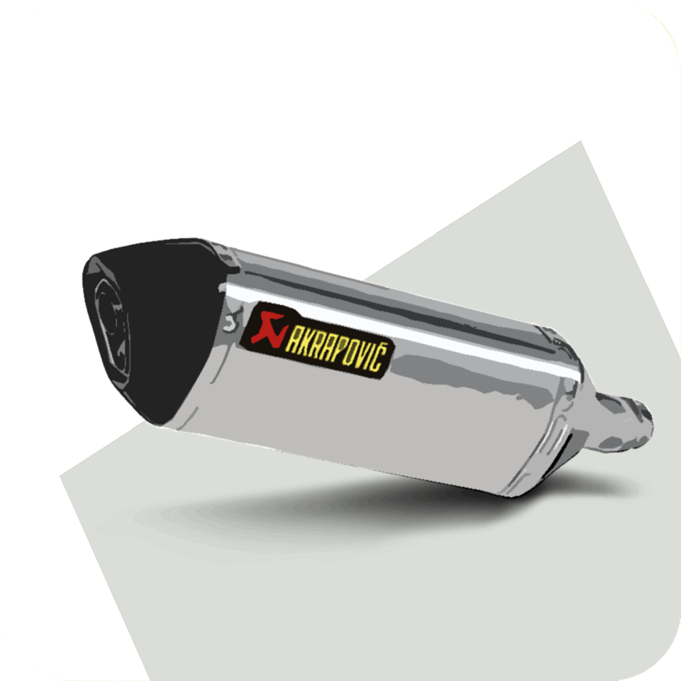 Akrapovic Tubo de escape acessórios