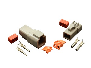 2-polige superseal stekker Amphenol - Deutsch DTP06-2S DTP04-2P 2-polige superseal stekker Amphenol - Deutsch DTP06-2S DTP04-2P