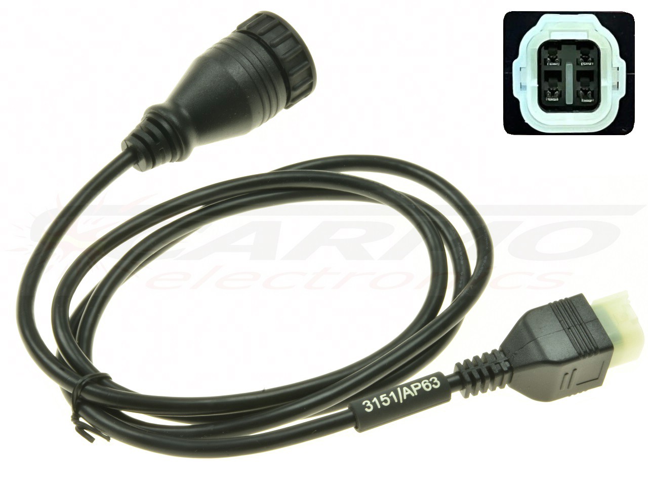 3151/AP63 Motorcycle KYMCO QUAD diagnostic cable TEXA-3911967 - Clique na Imagem para Fechar