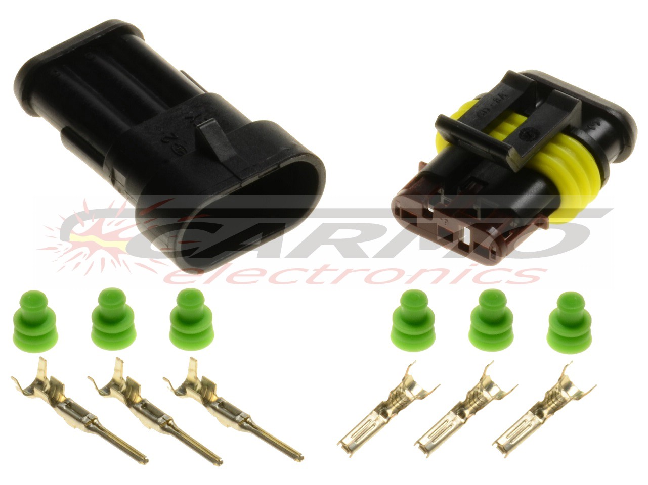 3 pin 1.5 superseal connector set - Clique na Imagem para Fechar