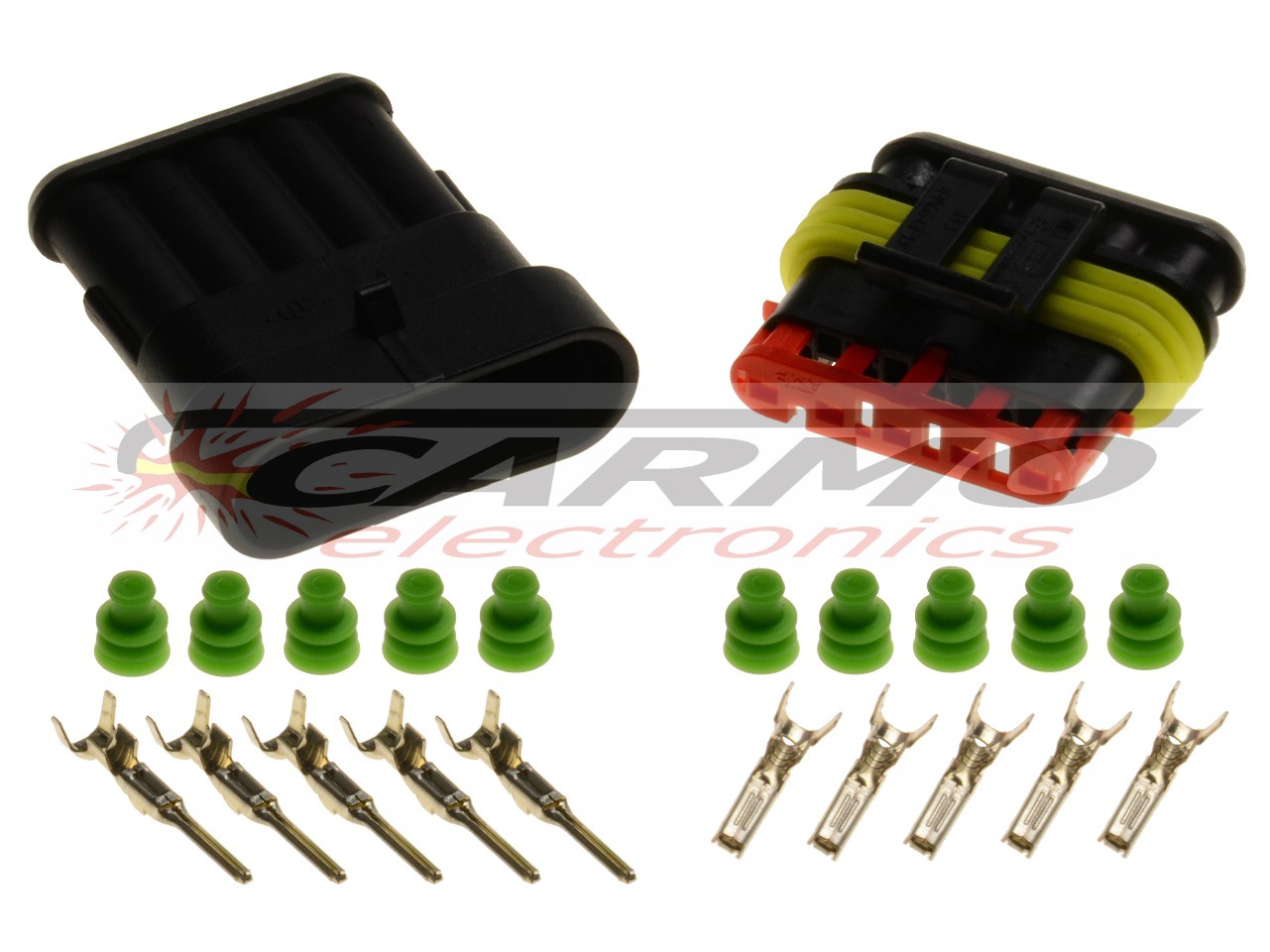 5 pin 1.5 superseal connector set - Clique na Imagem para Fechar