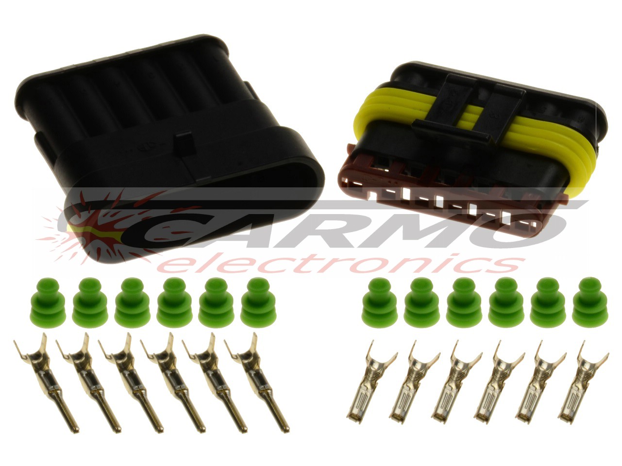 6 pin 1.5 superseal connector set - Clique na Imagem para Fechar