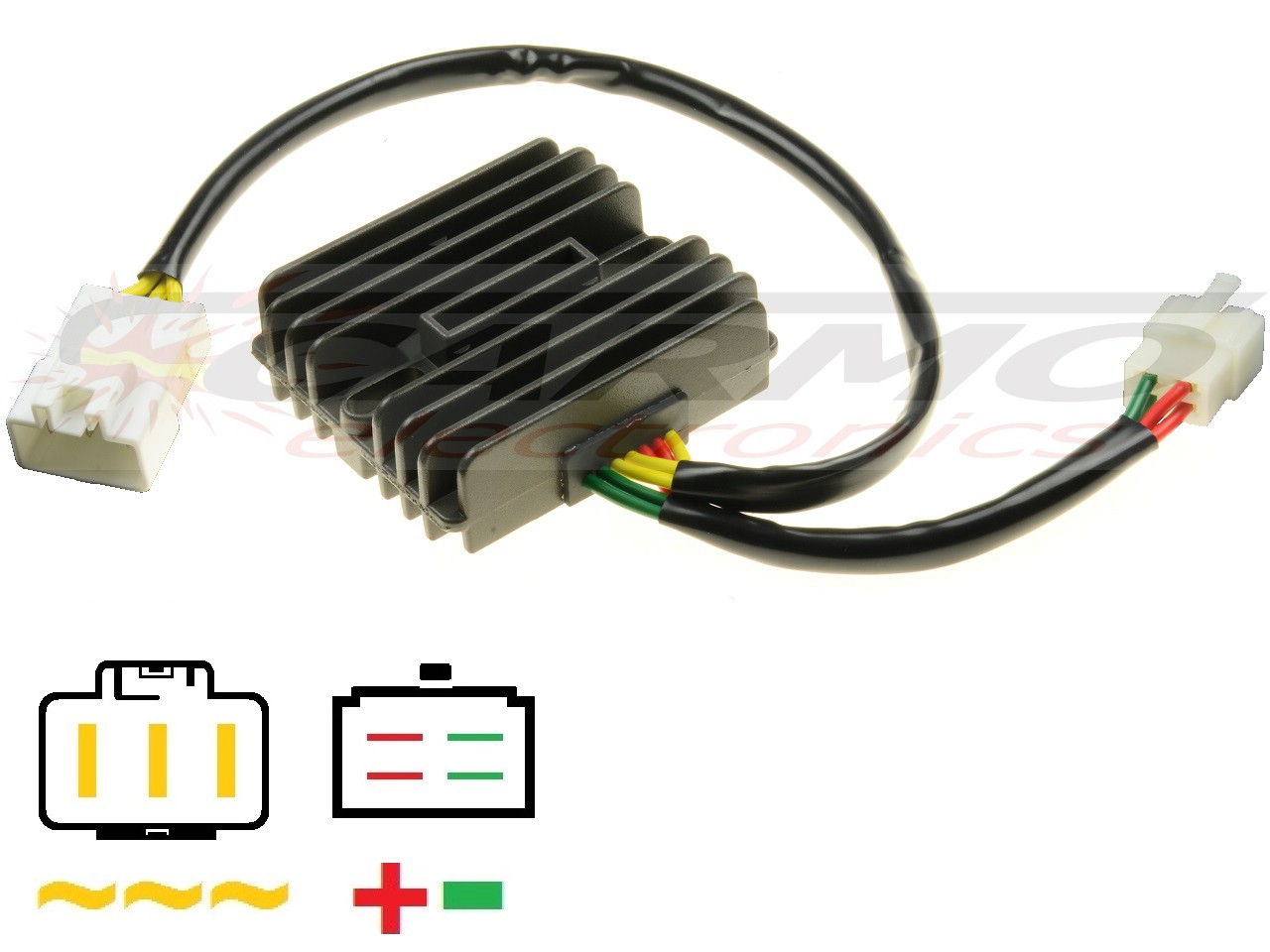 CARR694AP Aprilia Tuono RSV4 MOSFET Spanningsregelaar gelijkrichter - Clique na Imagem para Fechar