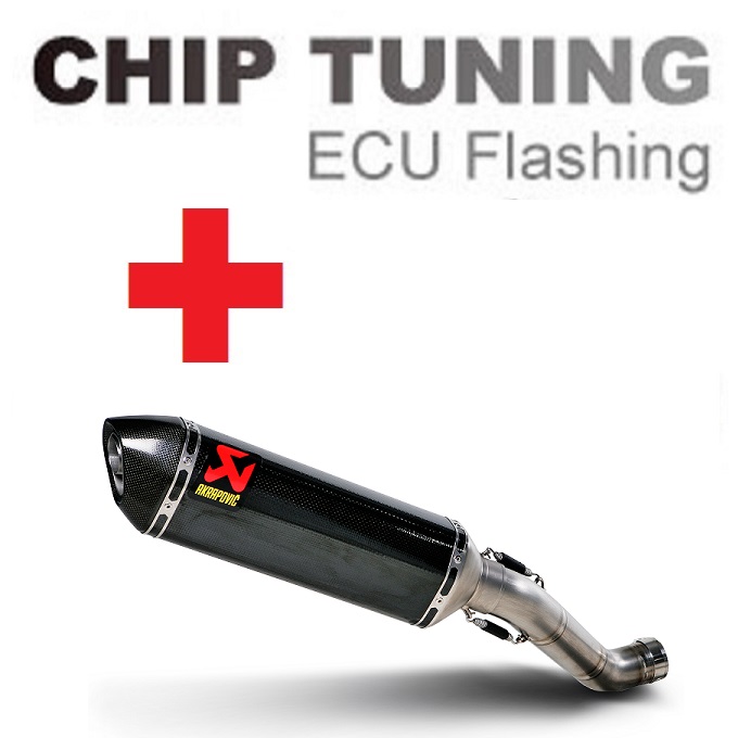 Aprilia RSV4 / Tuono V4 2009-2016 Ajuste de flash ECU de alto desempenho + Akrapovic S-A10SO6-ZC (estágio 3) - Clique na Imagem para Fechar