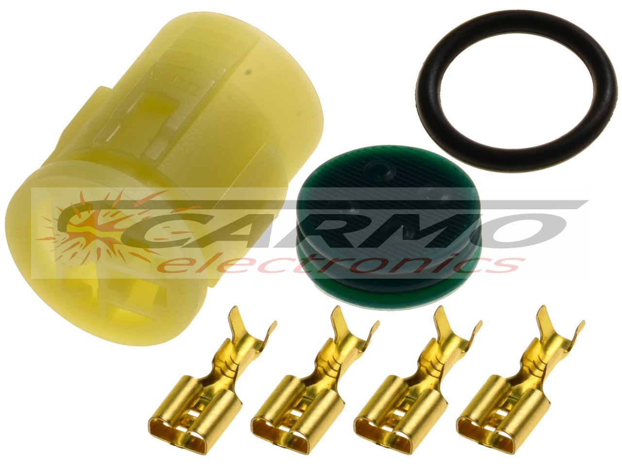 RF4NT - Motorbike Connector plug waterproof (round) - Clique na Imagem para Fechar