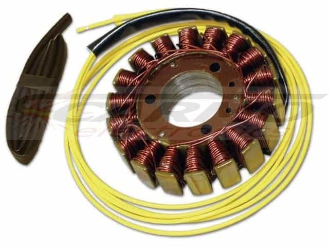 Stator/Dynamo - CARG051 Suzuki GN DR SV Kawasaki Vulcan - Clique na Imagem para Fechar