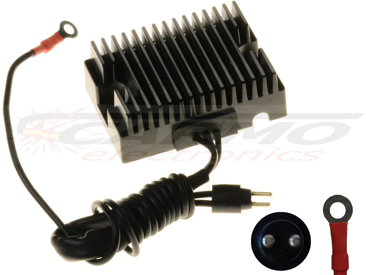 CARR-HARLEY-05JW - Voltage regulator rectifier Harley Davidson Sportster XLH - Clique na Imagem para Fechar