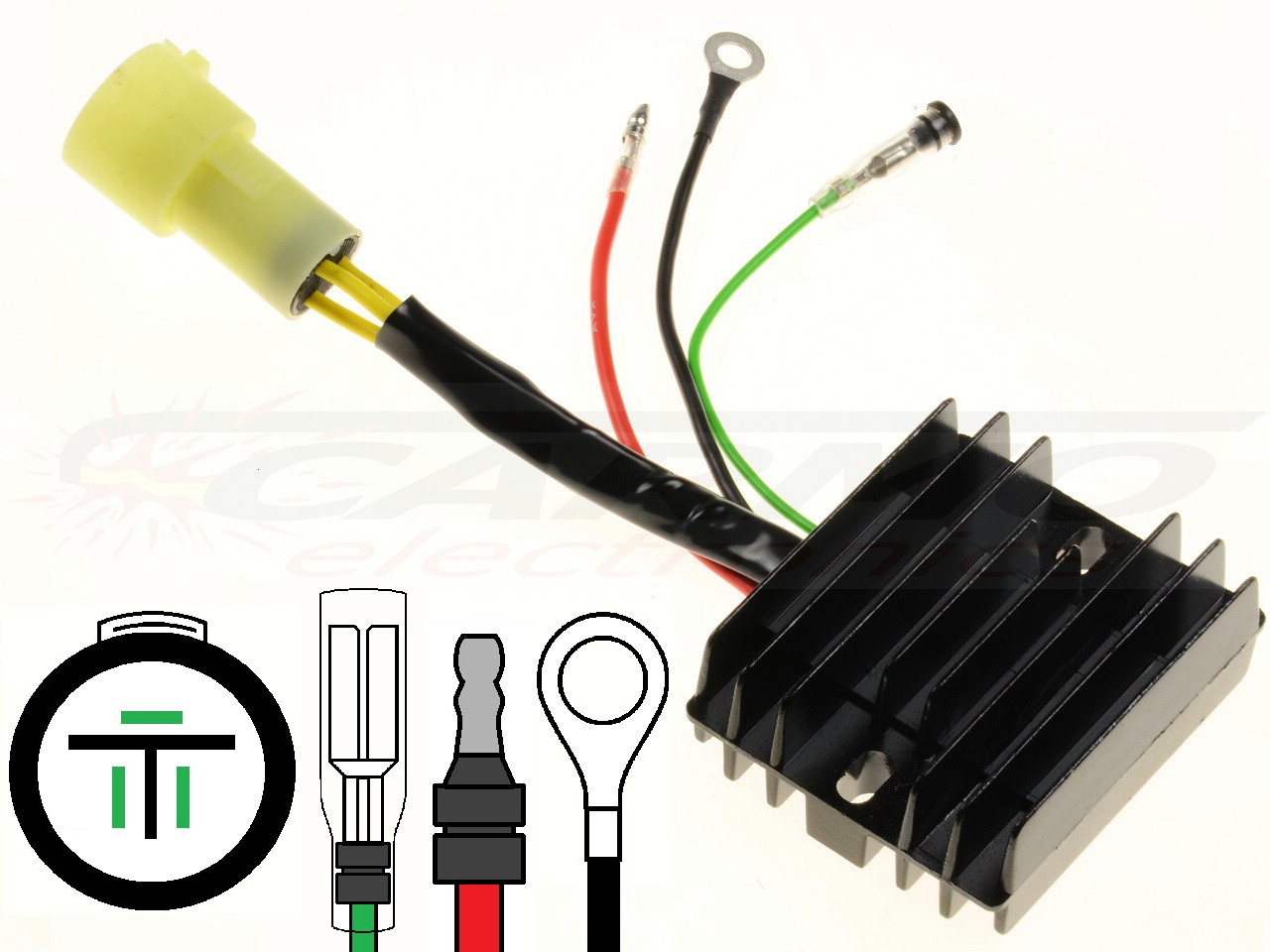 CARR204-Marine-outboard Yamaha Mercury F75 F80 F90 F100 SH758AA MOSFET Spanningsregelaar gelijkrichter - Clique na Imagem para Fechar