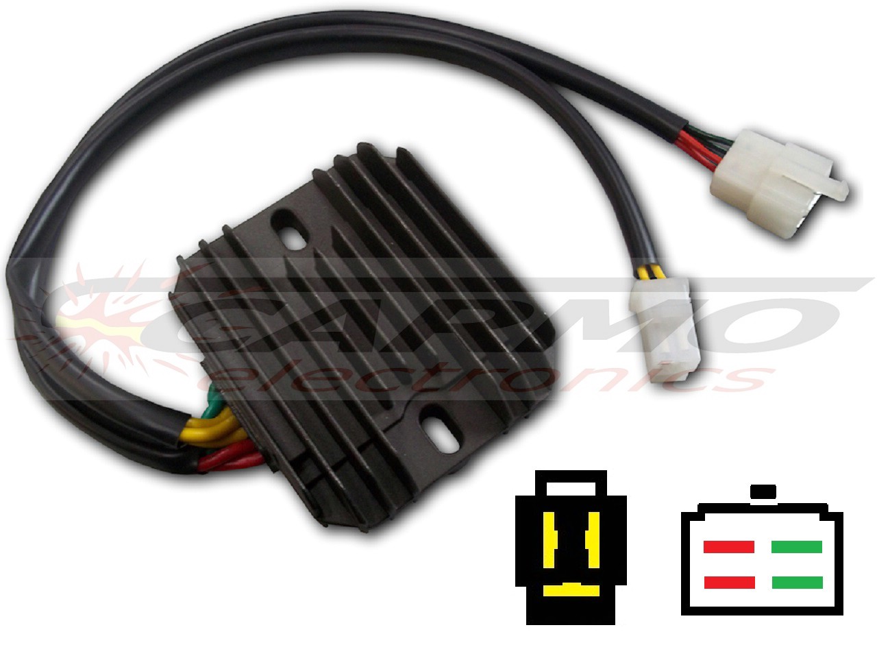 CARR251 - Honda Yamaha MOSFET Spanningsregelaar gelijkrichter - Clique na Imagem para Fechar