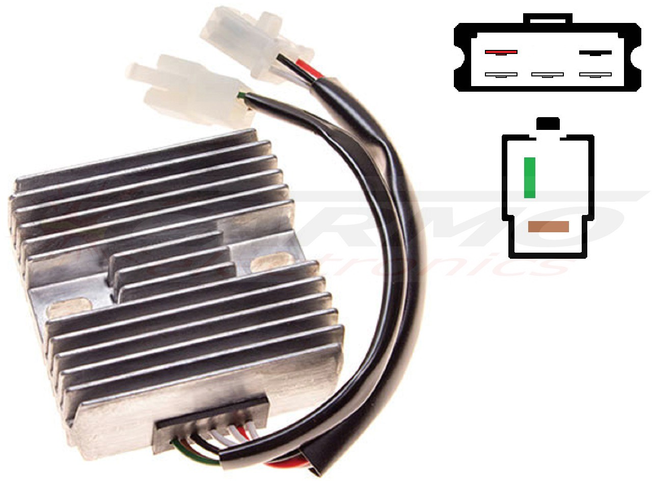 CARR311 - Yamaha XS Kawasaki KH500 MOSFET Voltage regulator rectifier - Clique na Imagem para Fechar