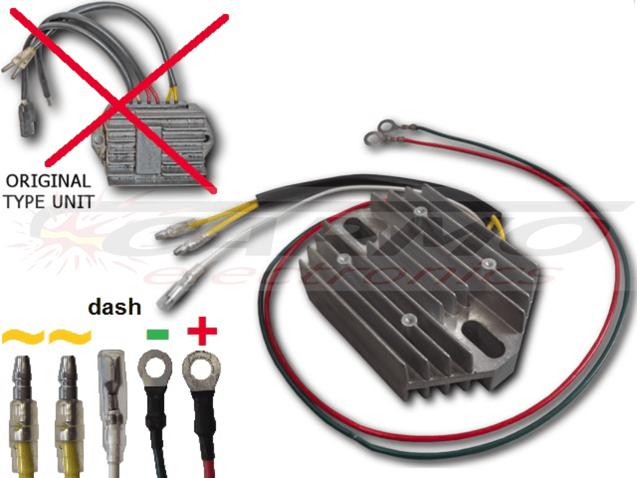 Moto Guzzi 1100 California EV 1998 Replacement Regulator Rectifier Unit