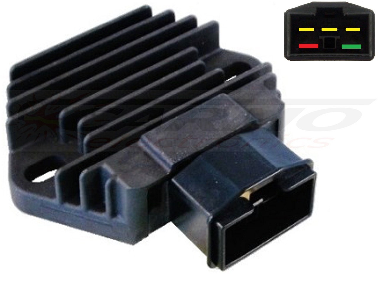 CARR581 - Honda MOSFET Voltage regulator rectifier Lithium ion - Clique na Imagem para Fechar