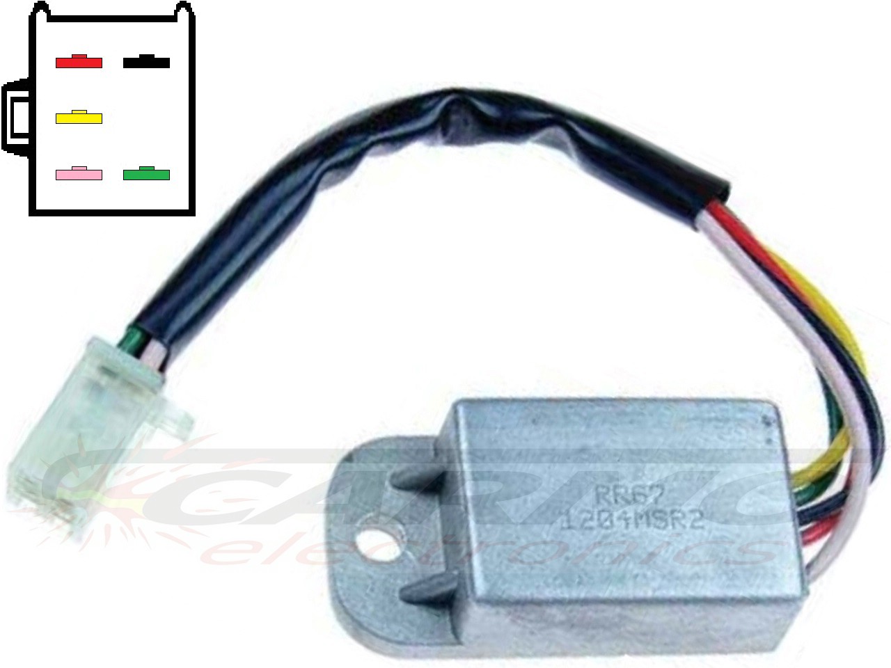 CARR671 Honda XL Voltage regulator rectifier SH542 - Clique na Imagem para Fechar