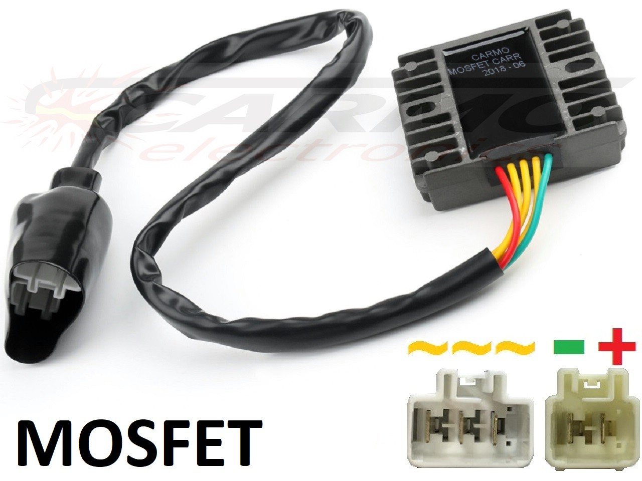 CARR694Ho-Honda VT CBR MOSFET Spanningsregelaar gelijkrichter - Clique na Imagem para Fechar