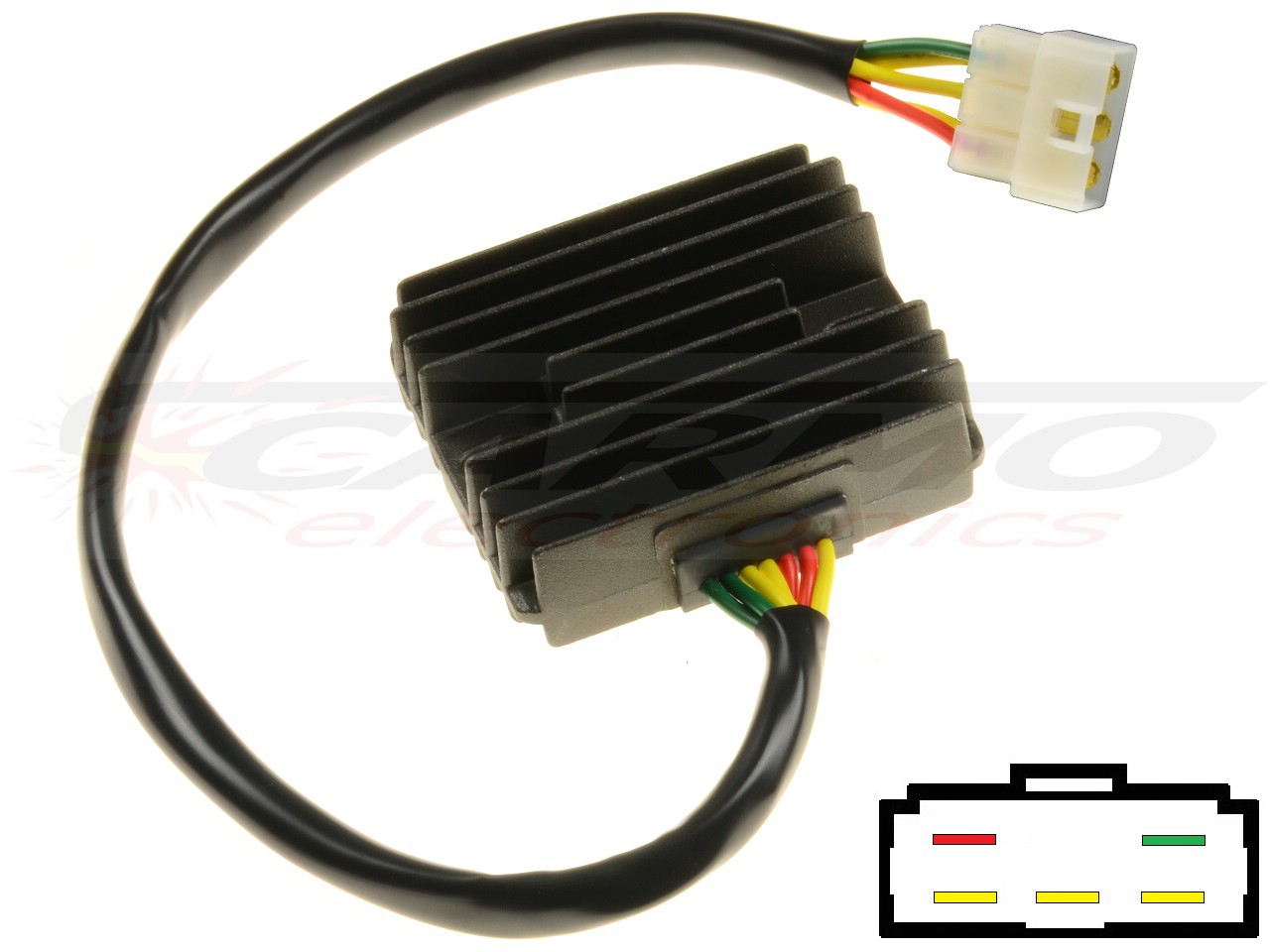 CARR694FZ Yamaha MOSFET Voltage regulator rectifier (SH650C-11) - Clique na Imagem para Fechar