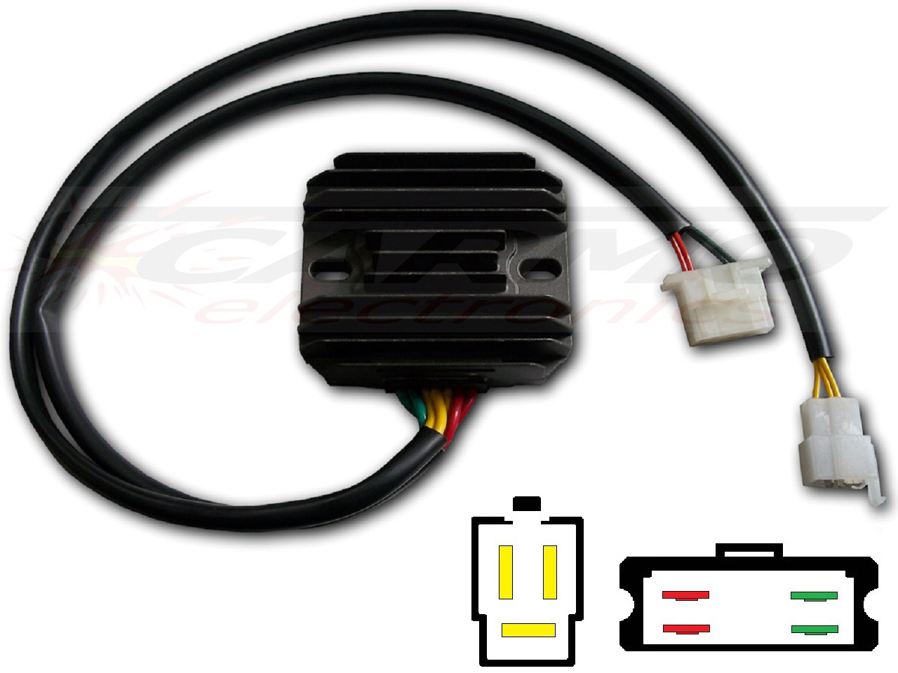 CARR694SH Honda Shadow MOSFET Spanningsregelaar gelijkrichter - Clique na Imagem para Fechar