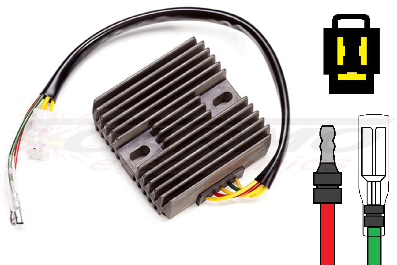 CARR791 Honda CA CMX Rebel MOSFET Spanningsregelaar gelijkrichter - Clique na Imagem para Fechar