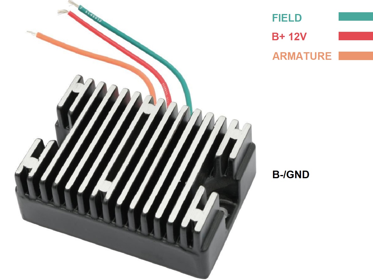 CARR-HARLEY-11JW - Harley Davidson FL XL XR Electra Glide Sportster 1948-1980 Voltage regulator rectifier - Clique na Imagem para Fechar