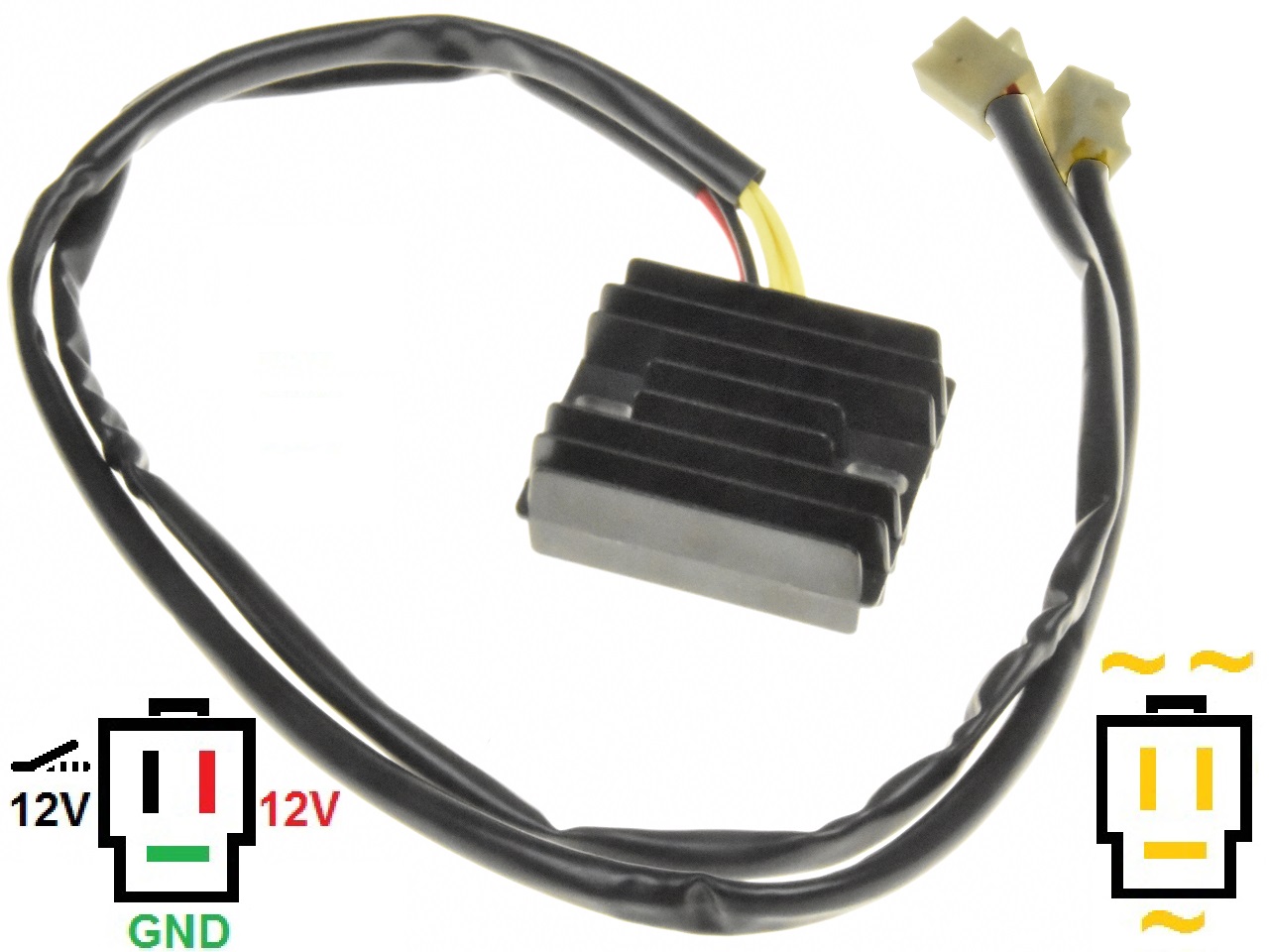 CARR101NX-LI - Honda NX250 MOSFET Voltage regulator rectifier Lithium-Ion - LiFePO4 LFP - Clique na Imagem para Fechar