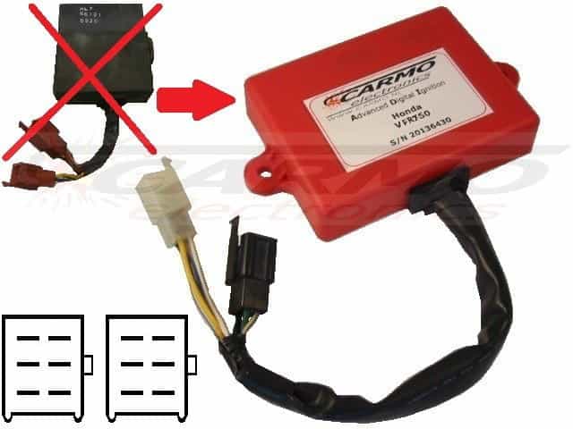 Honda VFR700 Interceptor igniter ignition module CDI TCI Box ML7 561B1 30410-ML7-661 - Clique na Imagem para Fechar