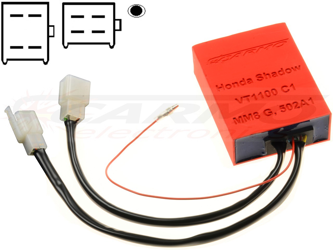 Honda VT1100 C1 Shadow SC18 SC23 CDI igniter ignition (MM8 G, MM8G, 502A1) - Clique na Imagem para Fechar