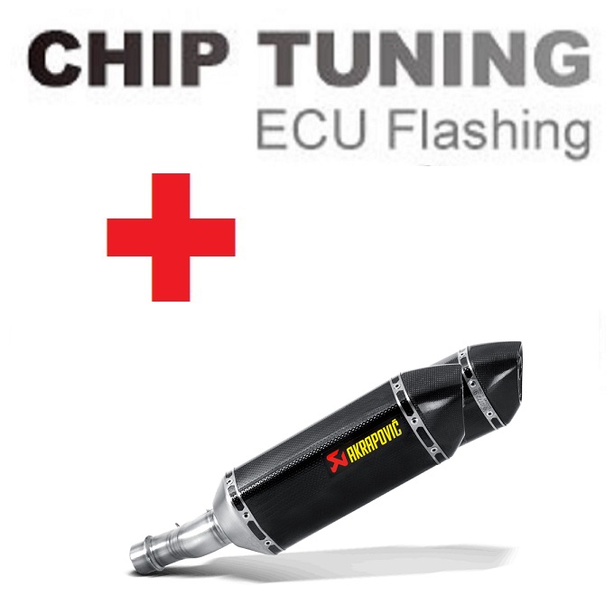 Kawasaki Z1000SX/Ninja 1000 2014-2020 Ajuste de flash ECU de alto desempenho + Akrapovic S-K10SO19-HZC (estágio 3) - Clique na Imagem para Fechar