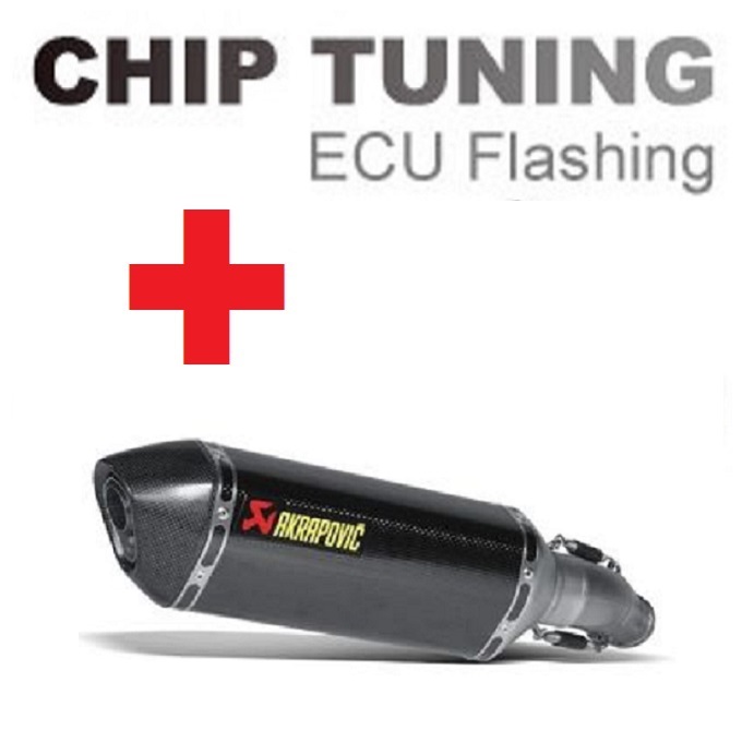 Kawasaki Ninja ZX-10R 2004-2005 Ajuste de flash ECU de alto desempenho + Akrapovic S-K10SO2-HZC (estágio 3) - Clique na Imagem para Fechar