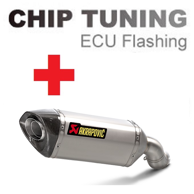 Kawasaki Z900 / Z900 A2 (70kW) 2017-hoje Ajuste de flash ECU de alto desempenho + Akrapovic S-K9SO3-HZT (estágio 3) - Clique na Imagem para Fechar