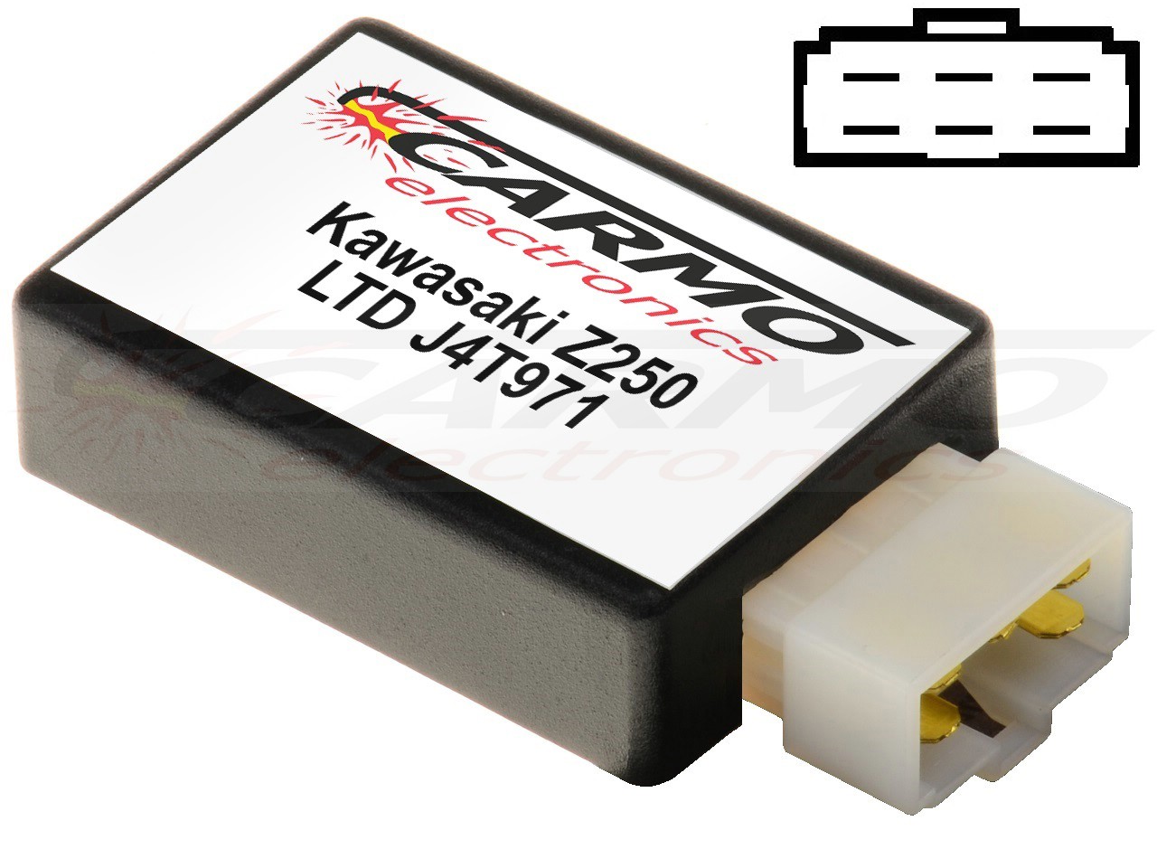 Kawasaki Z250 KZ250 LTD CDI unit ECU ontsteking (J4T971) - Clique na Imagem para Fechar