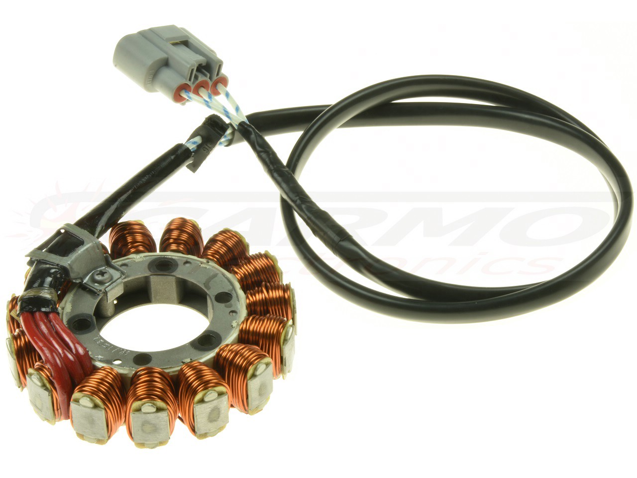 Kawasaki ZX-6R ZX-10R ZX10 Ninja H2 SX SE stator alternator rewinding - OEM 21003-0107, 21003-018 - Clique na Imagem para Fechar