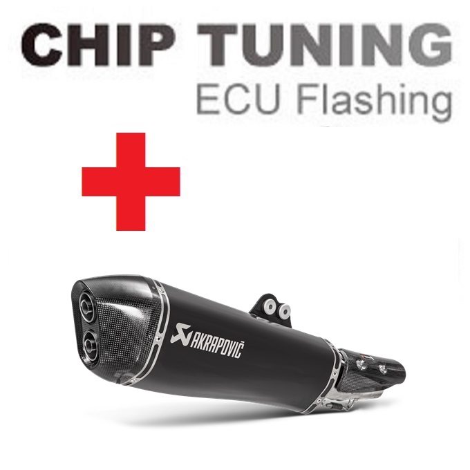 Kymco AK 550 2017-2020 Ajuste de flash ECU de alto desempenho + Akrapovic S-KY6SO1-HRAASSBL (estágio 3) - Clique na Imagem para Fechar
