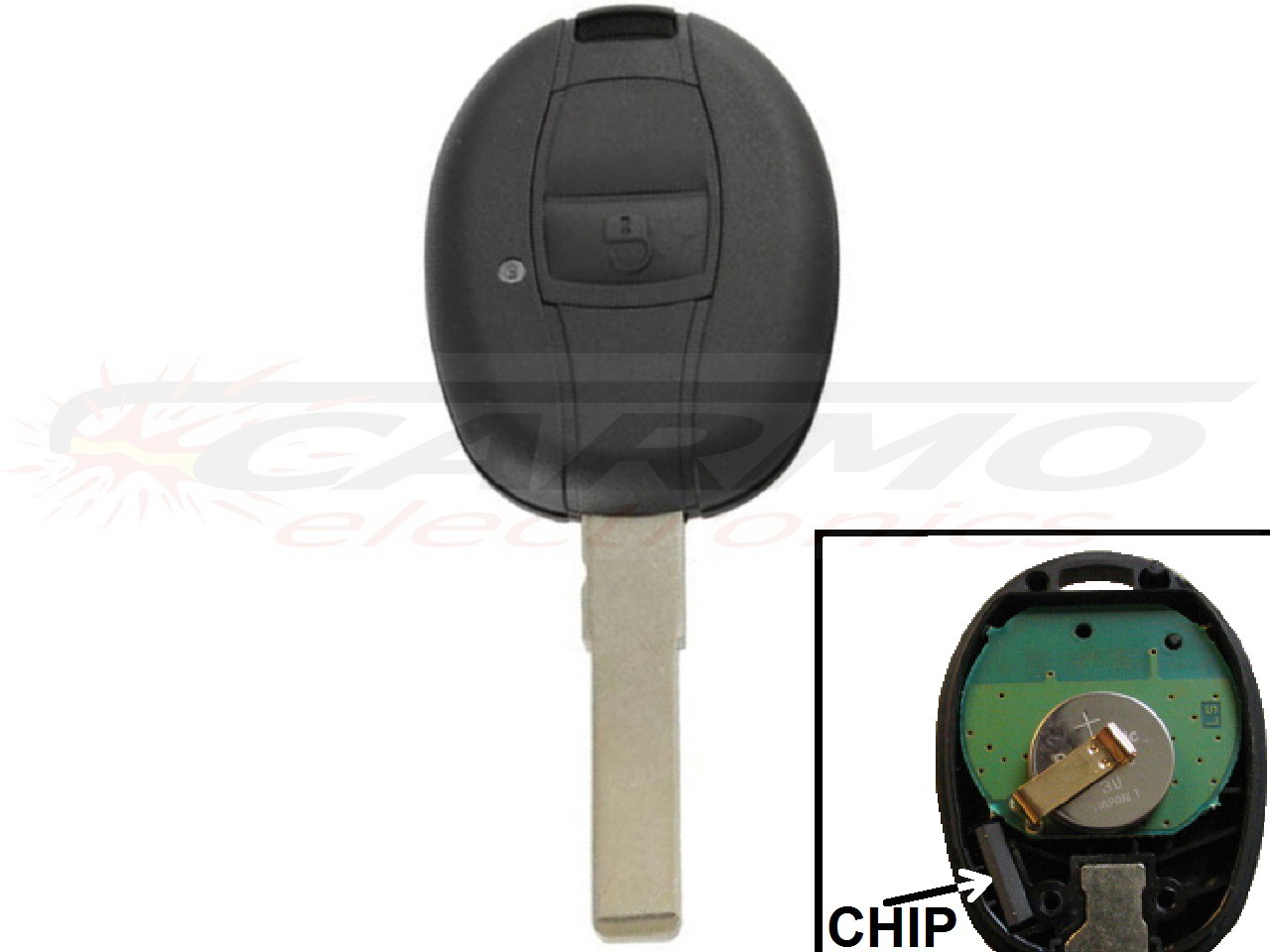 Piaggio MP3 chip Sleutel met knopjes - Clique na Imagem para Fechar