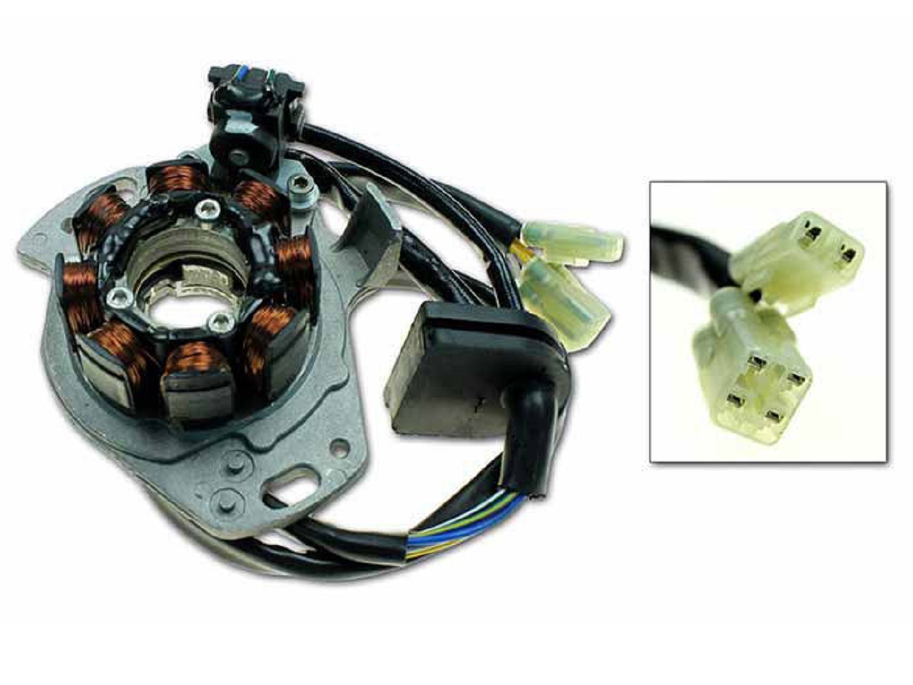 ST1297 - Honda CR250R 1997 1998 Ignition Stator (31100-KZ3-B01) - Clique na Imagem para Fechar