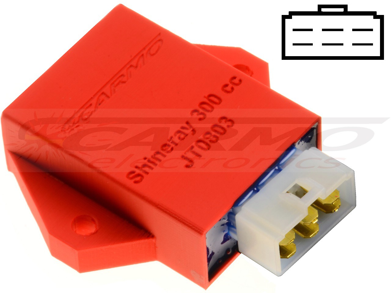 Shineray XY300STE Quad ATV igniter ignition module CDI TCI Box - Clique na Imagem para Fechar