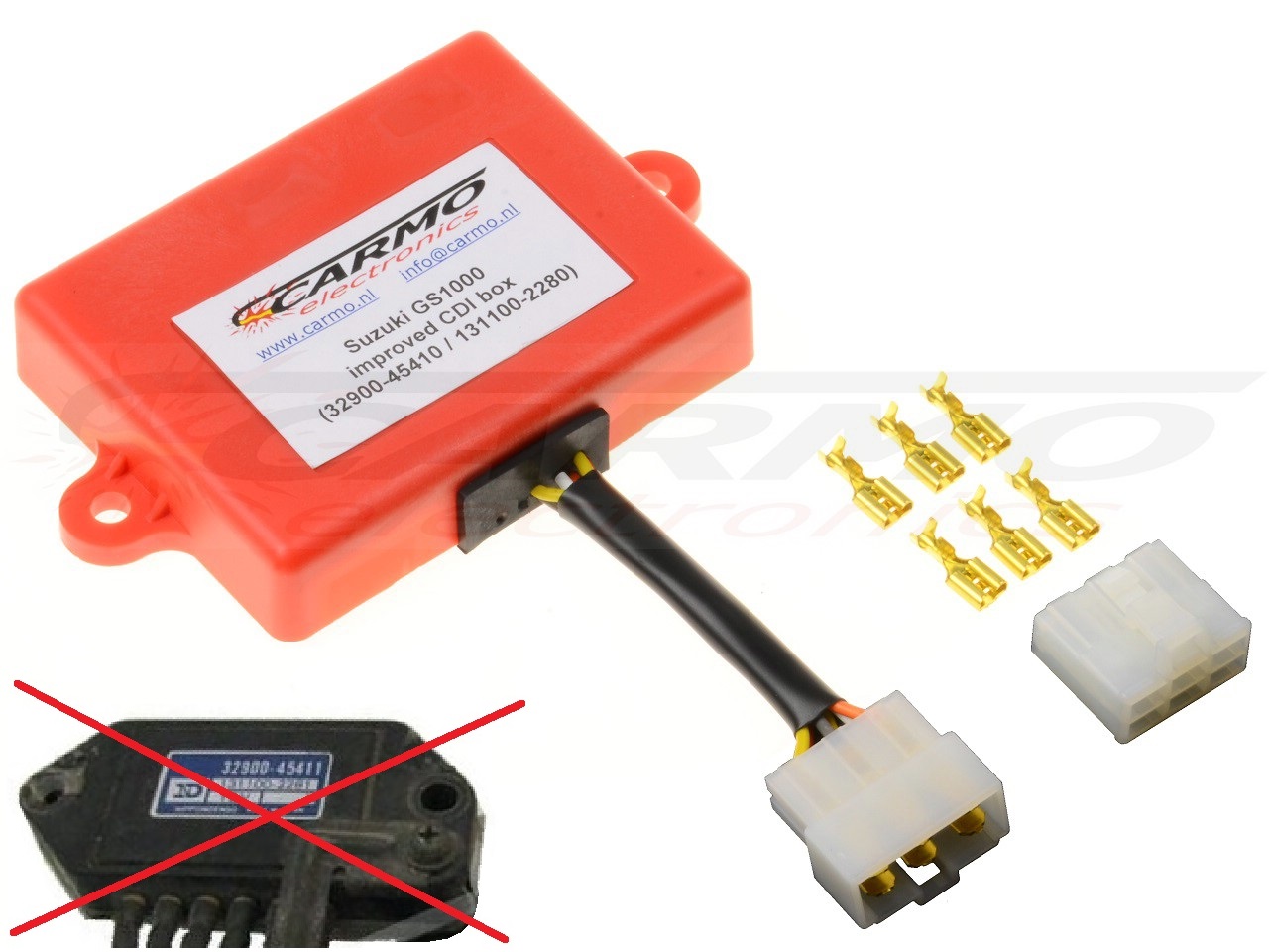 Suzuki GS750 GS850 GS1000 GS1100 igniter ignition module CDI TCI Box (32900-45410 / 45411, 32900-45110 / 45120) - Clique na Imagem para Fechar