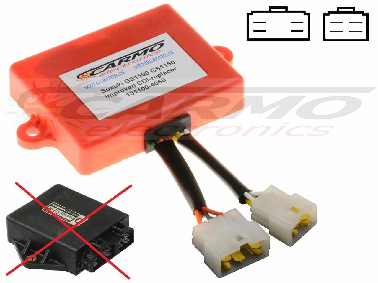 Suzuki GS1100 GSX1100 GS1150 igniter ignition module CDI TCI Box 131100-4060 - Clique na Imagem para Fechar