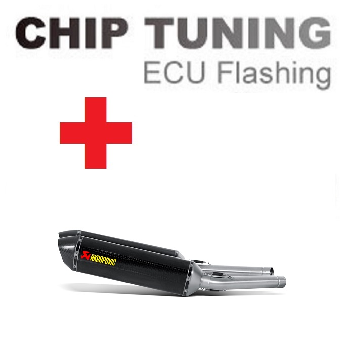 Suzuki GSF 650 / 1250 Bandit / GSX 650 F 2007-2016 Ajuste de Flash ECU de alto desempenho+Akrapovic S-S12SO3-HRC (Stage 3) - Clique na Imagem para Fechar