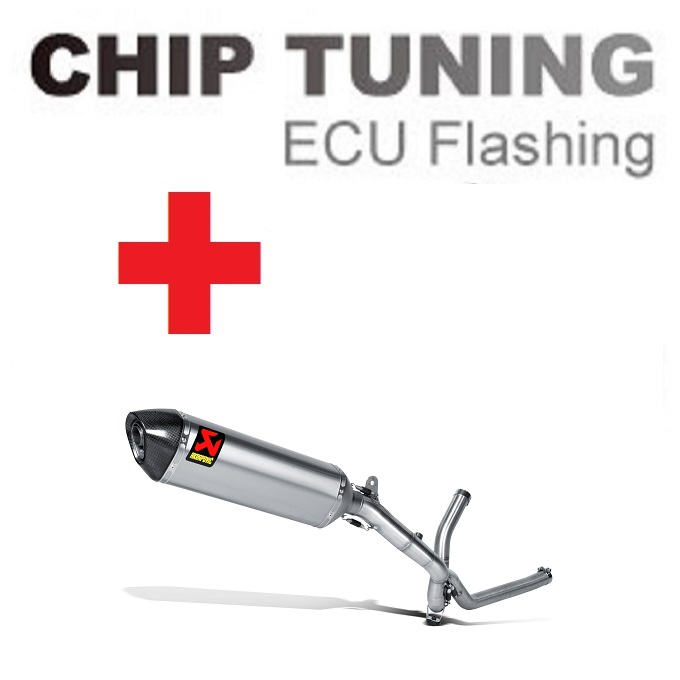 Suzuki V-Strom 650 2004-2011 Ajuste de flash ECU de alto desempenho + Akrapovic S-S65SO02-RT (estágio 3) - Clique na Imagem para Fechar