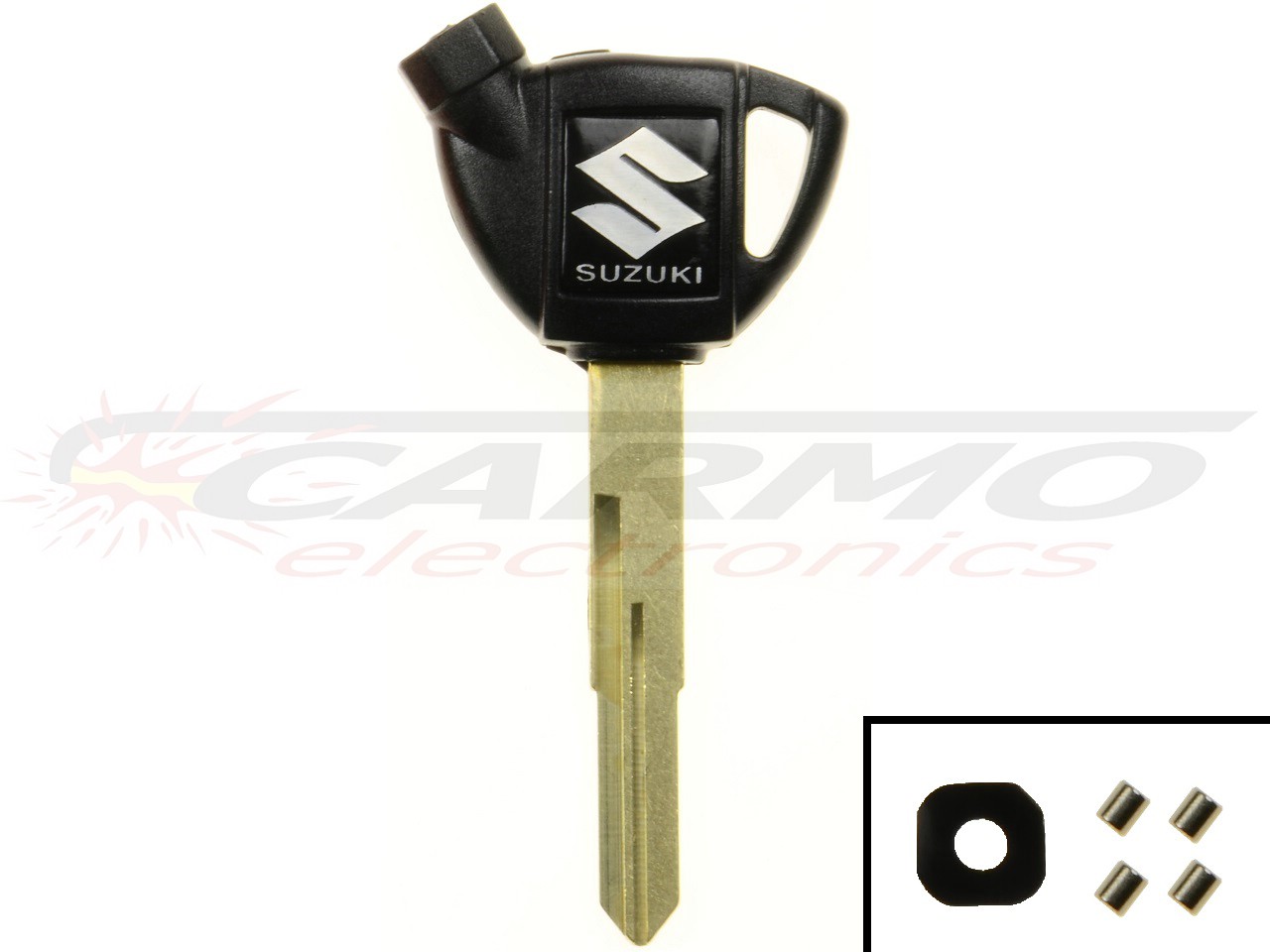 Suzuki Burgman blanco transponder chip Sleutel - Clique na Imagem para Fechar