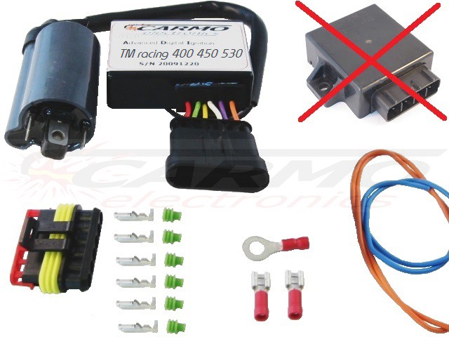 Improved TM racing 400 450 530 660 igniter ignition module CDI TCI Box - Clique na Imagem para Fechar