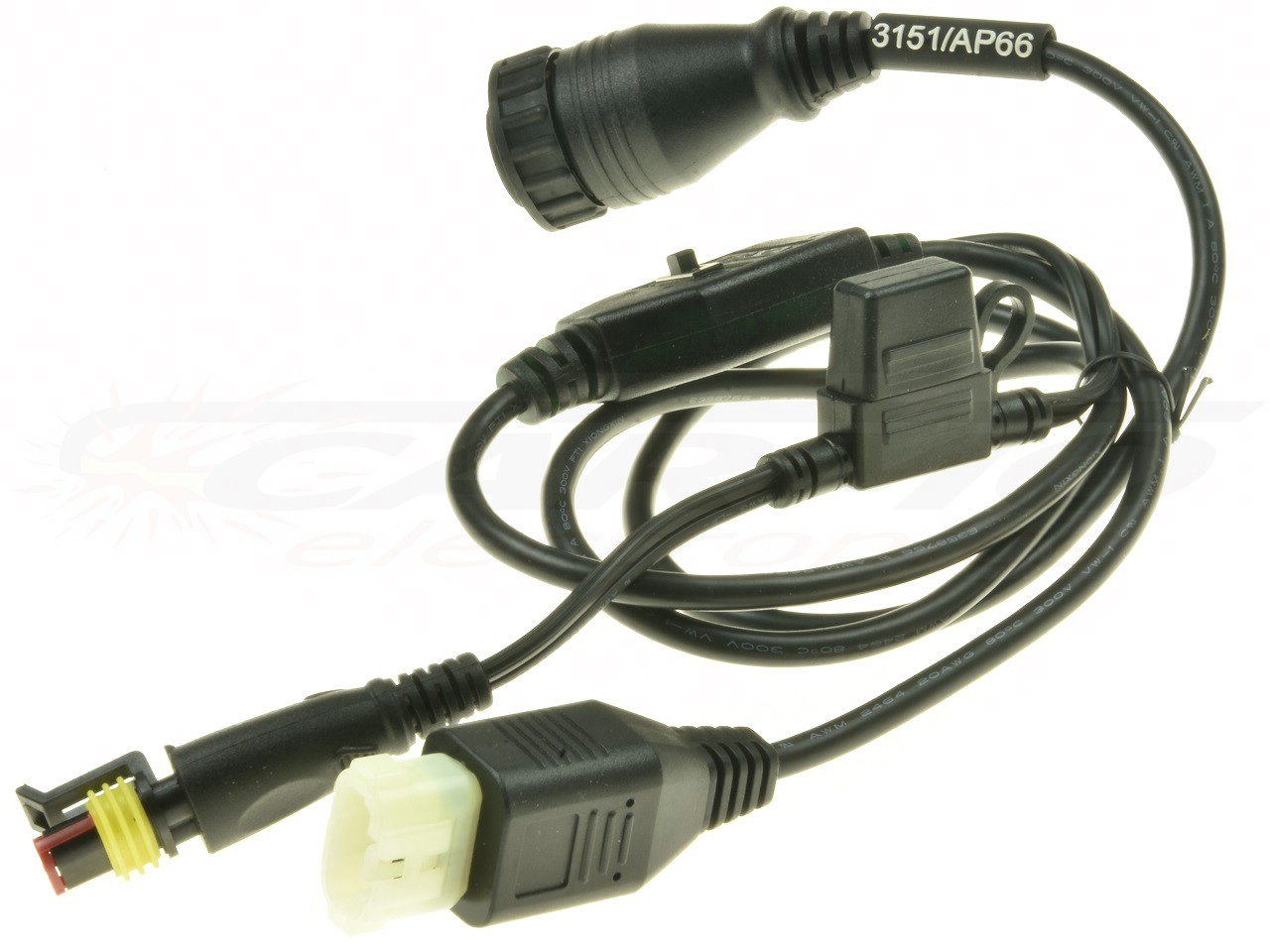 3151/AP66 Motorcycle Yamaha cross diagnostic and power cable TEXA-3913318 - Clique na Imagem para Fechar