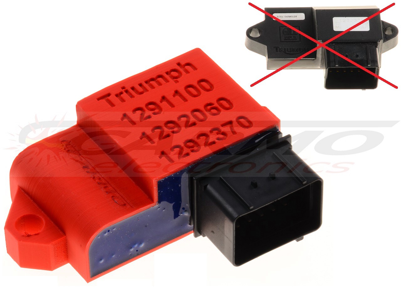 Triumph America igniter ignition module CDI TCI Box (1291100 / 1291150) - Clique na Imagem para Fechar
