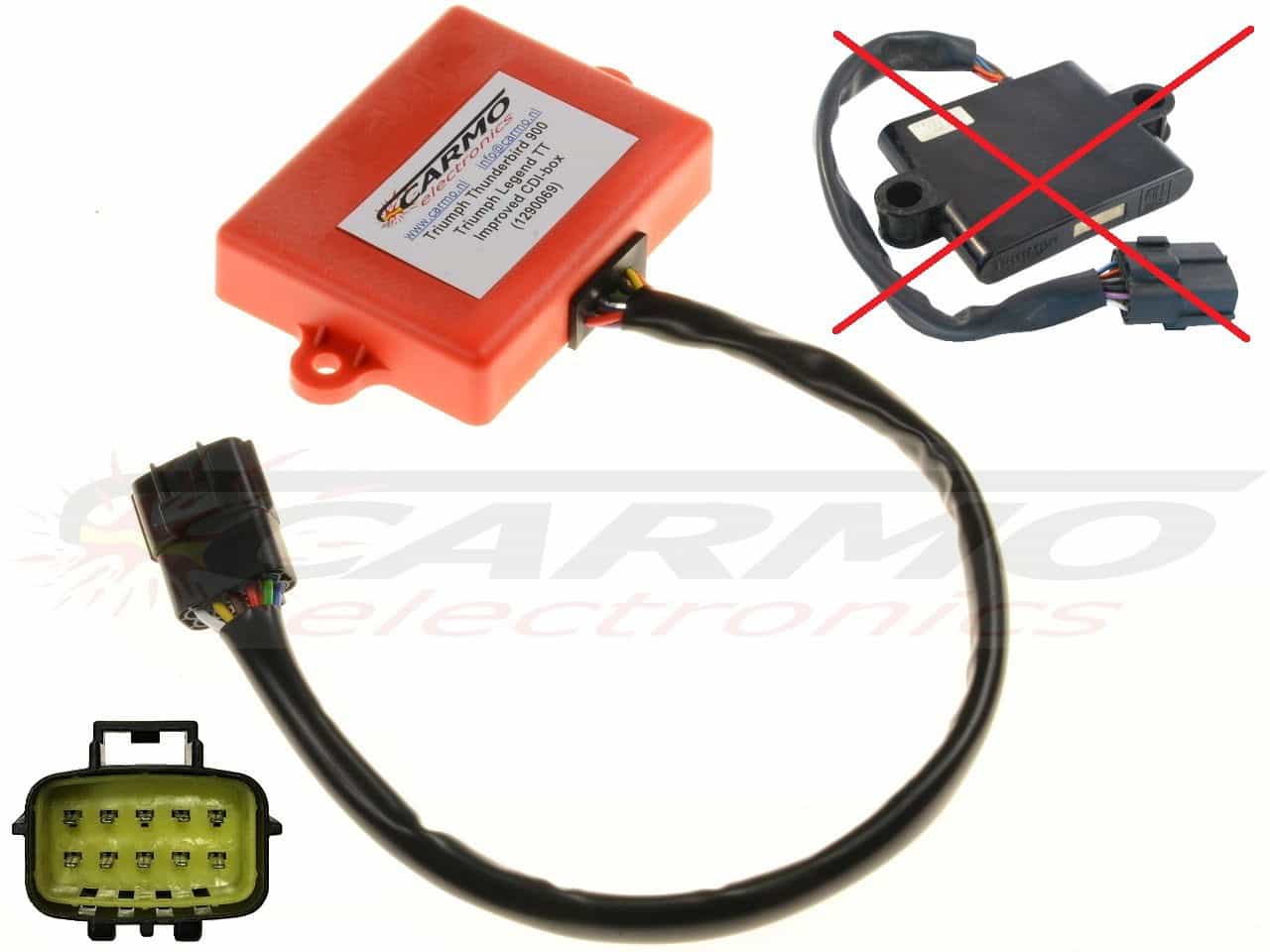 Triumph Legend Adventurer Thunderbird 885 (1290069) igniter ignition module CDI TCI Box - Clique na Imagem para Fechar