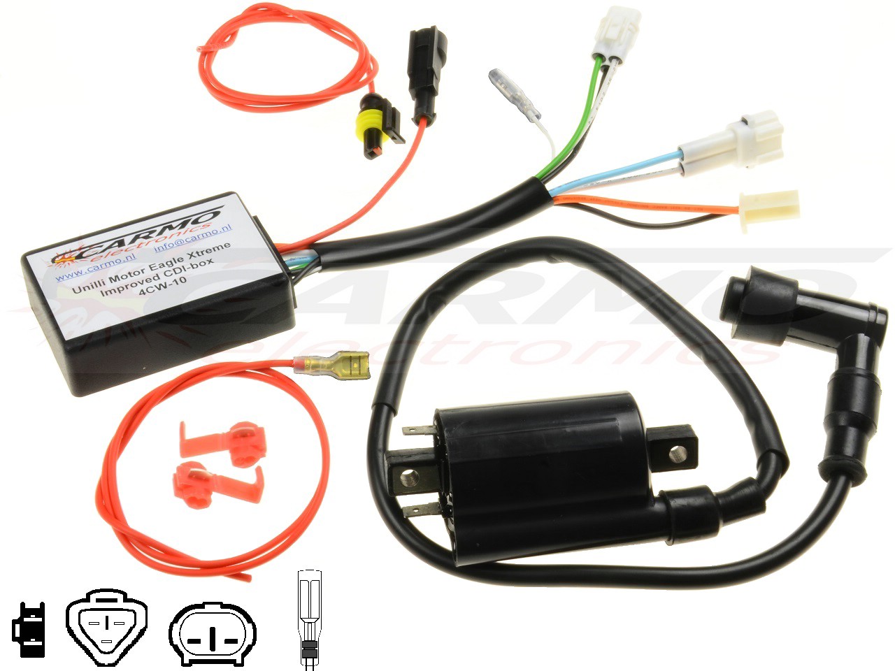 Unilli motors Eagle Xtreme CDI unit ontsteking 4CW-10 - Clique na Imagem para Fechar